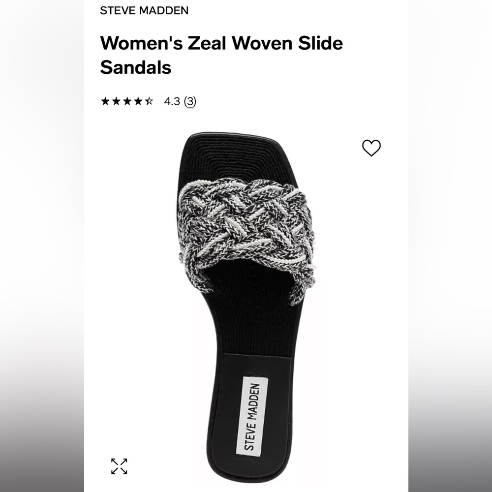 Steve Madden slide sandals